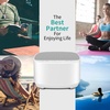 image:imageMagicteam Sleep Sound White Noise Machine with 40 Natural Soothing Sounds and Memory Function 32 Levels of Volume Powered by AC or USB and Sleep Timer Sound Therapy for Baby Kids Adults BWhiteBwhite