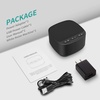 image:imageMagicteam Sleep Sound White Noise Machine with 40 Natural Soothing Sounds and Memory Function 32 Levels of Volume Powered by AC or USB and Sleep Timer Sound Therapy for Baby Kids Adults BWhiteBblack