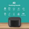 image:imageMagicteam Sleep Sound White Noise Machine with 40 Natural Soothing Sounds and Memory Function 32 Levels of Volume Powered by AC or USB and Sleep Timer Sound Therapy for Baby Kids Adults BWhiteBblack