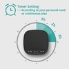 image:imageMagicteam Sleep Sound White Noise Machine with 40 Natural Soothing Sounds and Memory Function 32 Levels of Volume Powered by AC or USB and Sleep Timer Sound Therapy for Baby Kids Adults BWhiteBblack