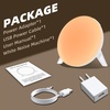 image:imageMagicteam Sound Machine 25 Soothing Sounds with Adjustable Night Light for Sleeping and White Noise Machine with Continuous or Timer Sleep Machine for Home Nursery Office