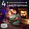 image:imageMagicteam White Noise Machine 10 Colors Lights and 25 Soothing Sounds Sleep Sound Machine with 5 Timers with Memory Feature Portable Sound Machine for Baby Adults WhiteWhite