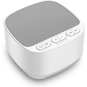image:imageMagicteam Sleep Sound White Noise Machine with 40 Natural Soothing Sounds and Memory Function 32 Levels of Volume Powered by AC or USB and Sleep Timer Sound Therapy for Baby Kids Adults BWhiteBwhite
