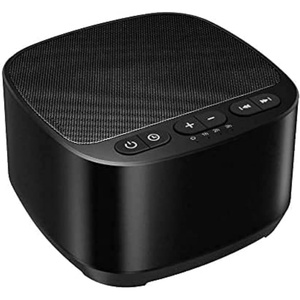 image:imageMagicteam Sleep Sound White Noise Machine with 40 Natural Soothing Sounds and Memory Function 32 Levels of Volume Powered by AC or USB and Sleep Timer Sound Therapy for Baby Kids Adults BWhiteBblack